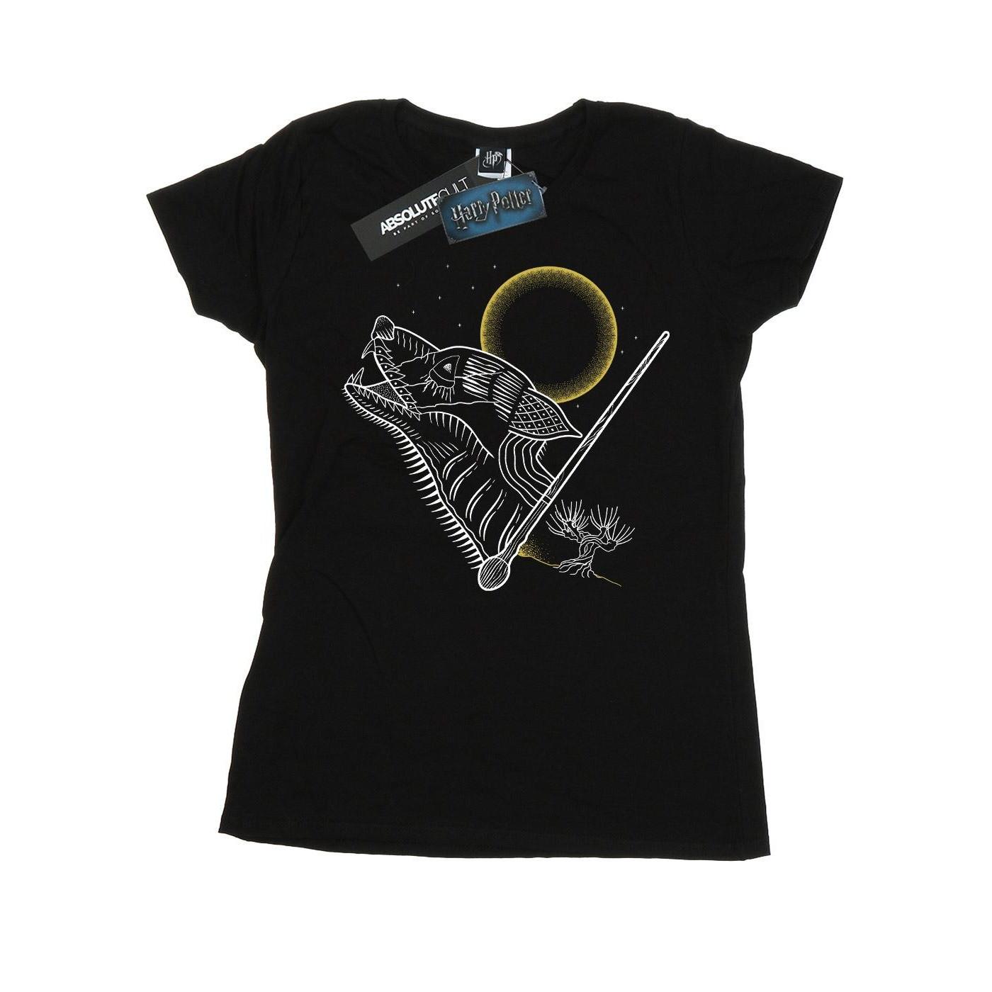 Harry Potter Patronus Lupo T-Shirt Maniche Corte  