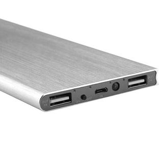 eStore  Leistungsstarke Powerbank, 20.000 mAh – Silber 