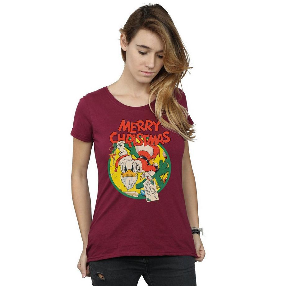 Disney Merry Christmas Donald Duck T-Shirt  