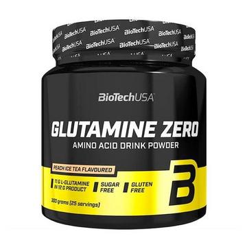 Glutamin Zero 300g Biotech | Ice Tea Pfirsich