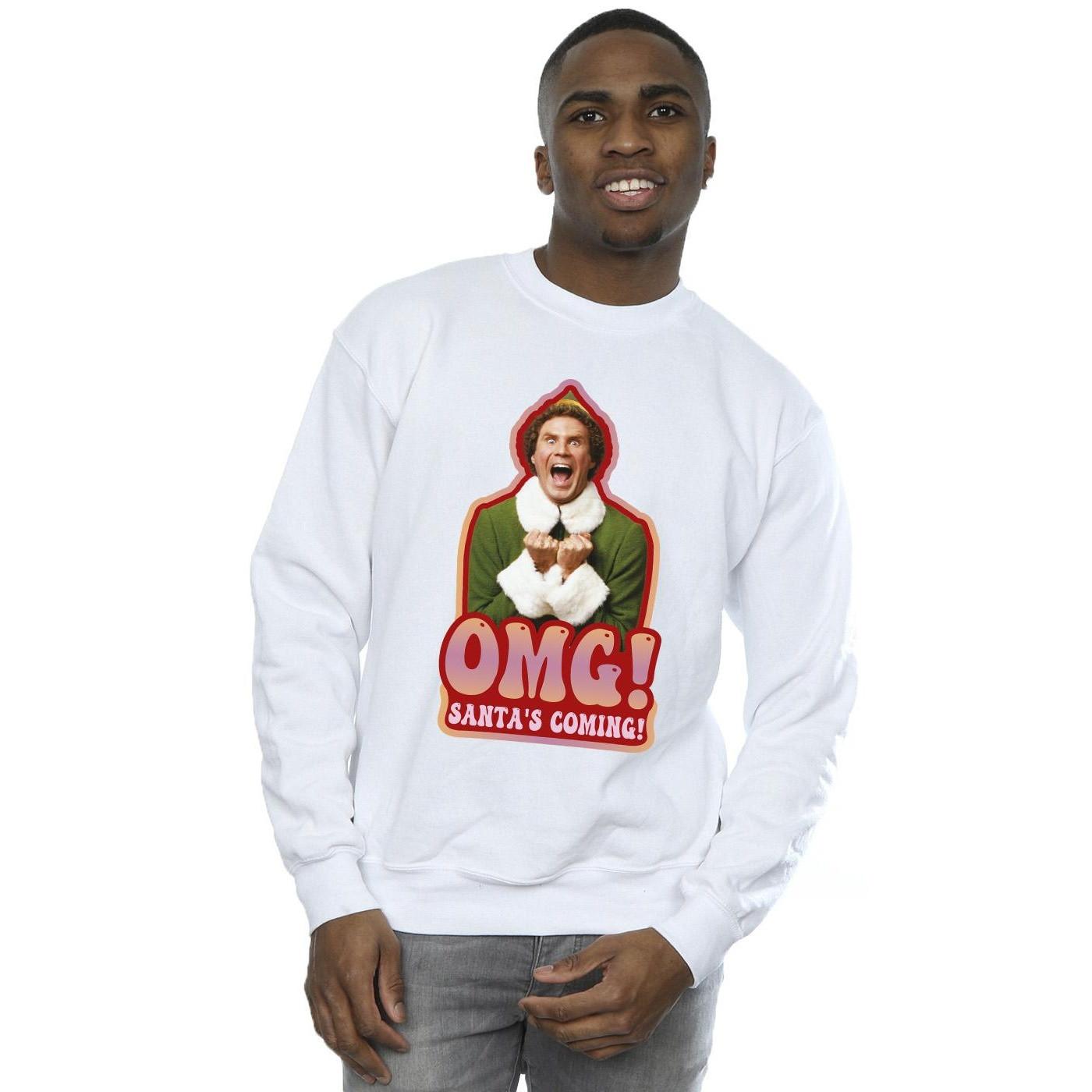 Elf Santa's Coming Sweatshirt  