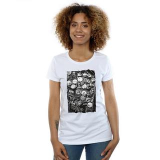 AC/DC ACDC T-Shirt Stampata Maniche Corte  