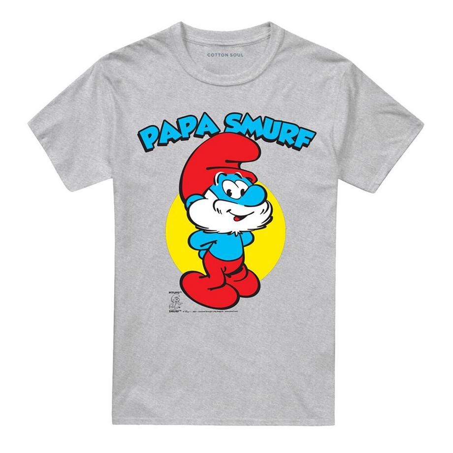 T-ShirtMotif Grand Schtroumpf