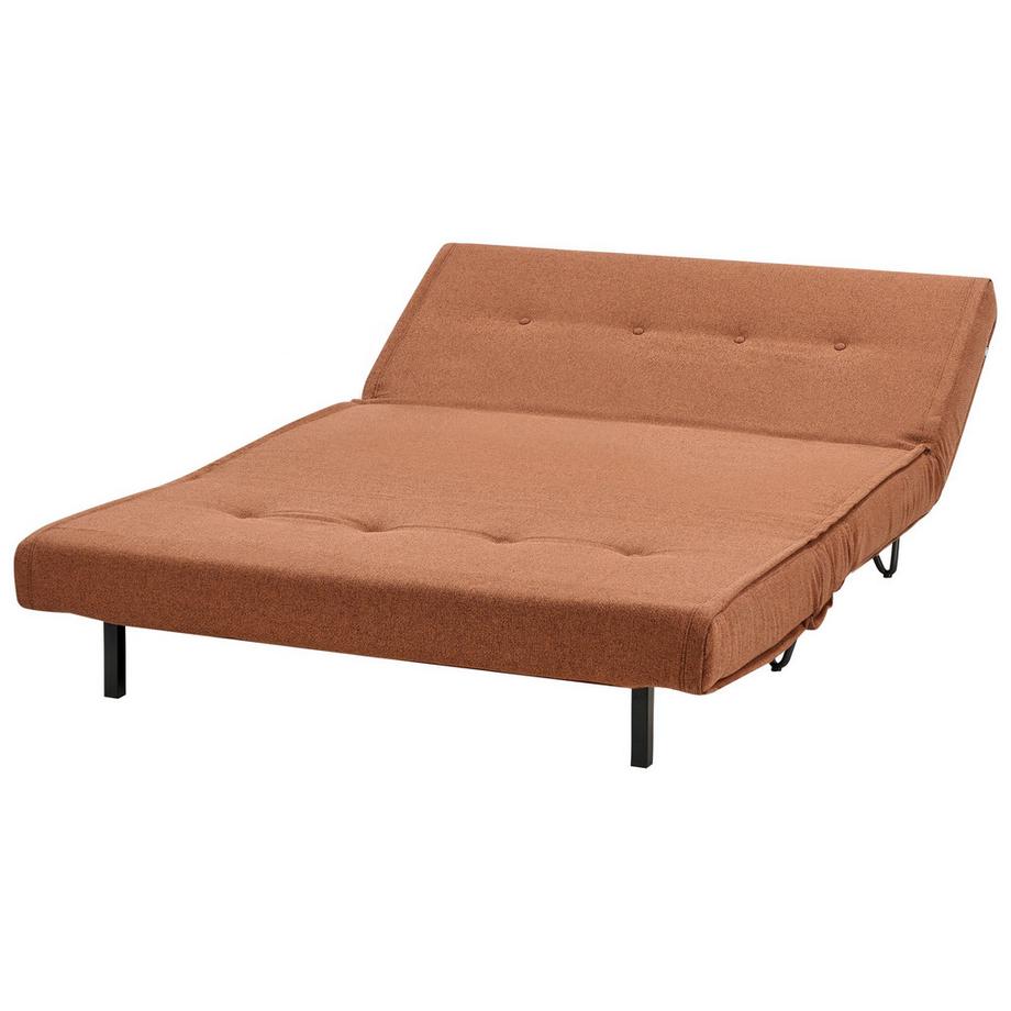 Beliani 2 Sitzer Sofa aus Stoff Glamourös VESTFOLD  