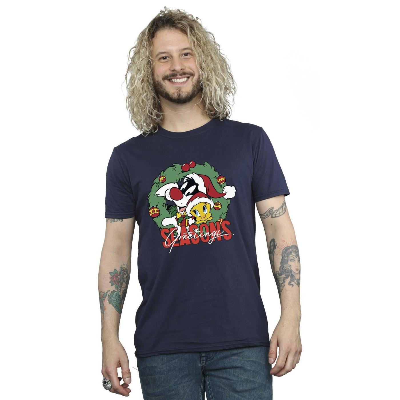 LOONEY TUNES  Tshirt SEASONS GREETINGS 