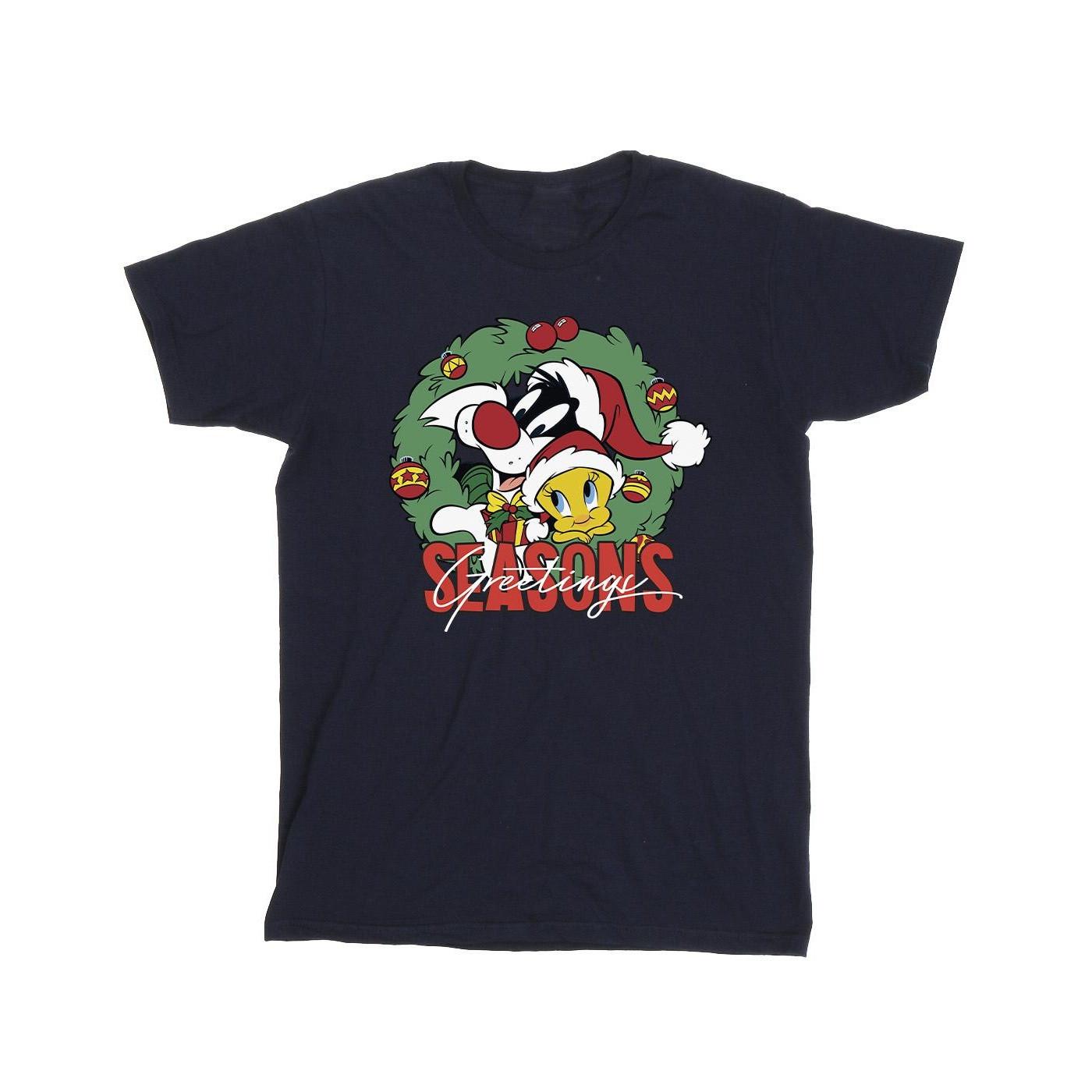 LOONEY TUNES  Tshirt SEASONS GREETINGS 