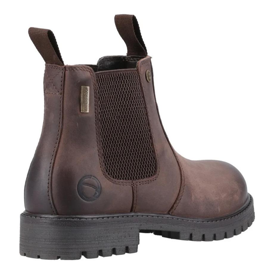 Cotswold Bottines Aston Cuir Pleine Fleur À Enfiler  
