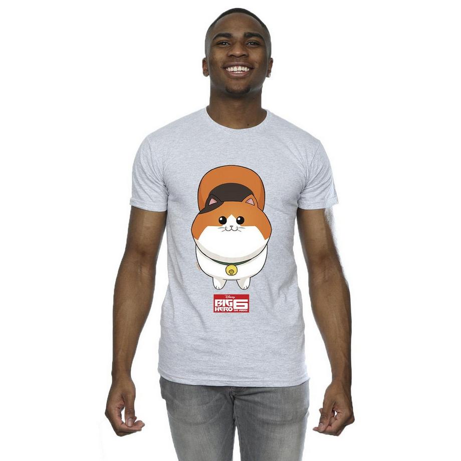 Disney Big Hero 6 Gatto T-Shirt Stampata  