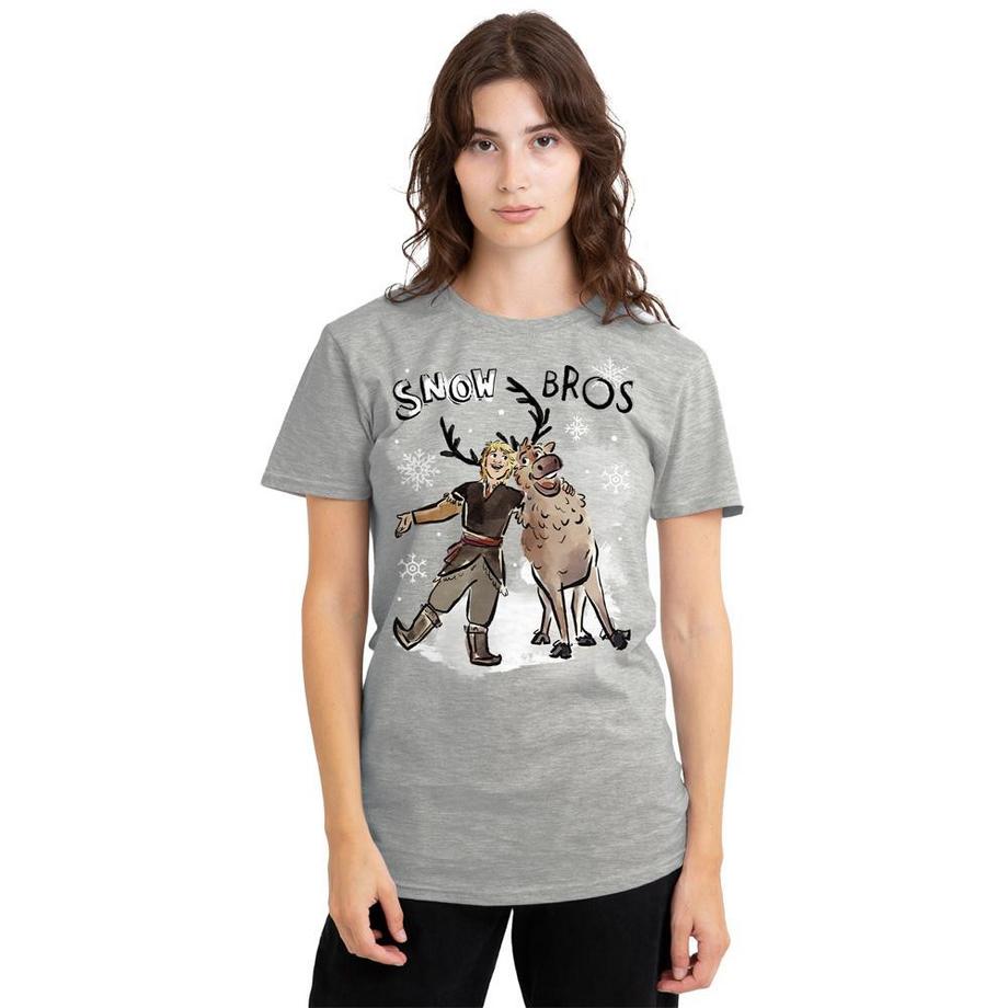 FROZEN  T-ShirtMotif Sven Et Kristoff Snow Bros 