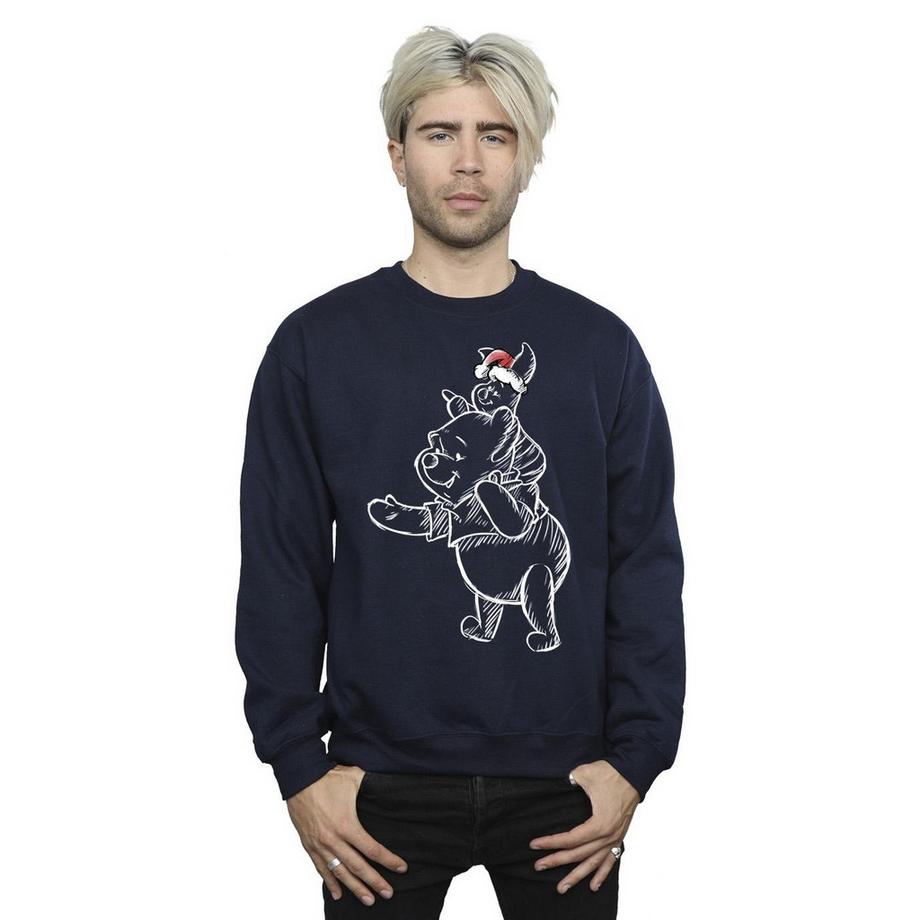 Disney Winnie the Pooh Felpa Natalizia  