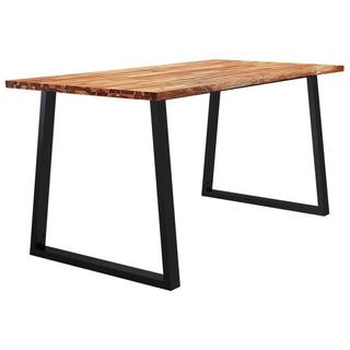 VidaXL Table à manger bois d'acacia  