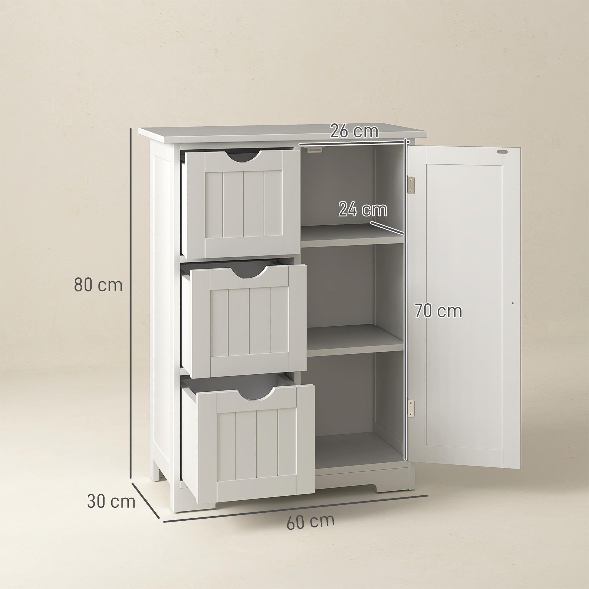HOMCOM Badezimmerschrank  