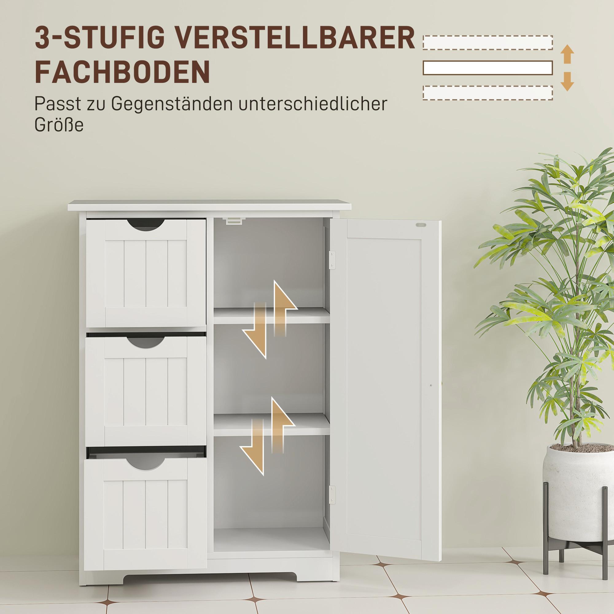 HOMCOM Badezimmerschrank  