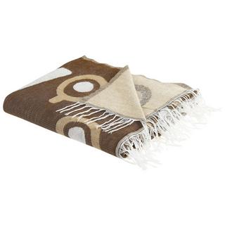 Beliani SIDDHA Coperta in Acrilico Boho  