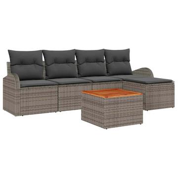 Gartensofa poly-rattan