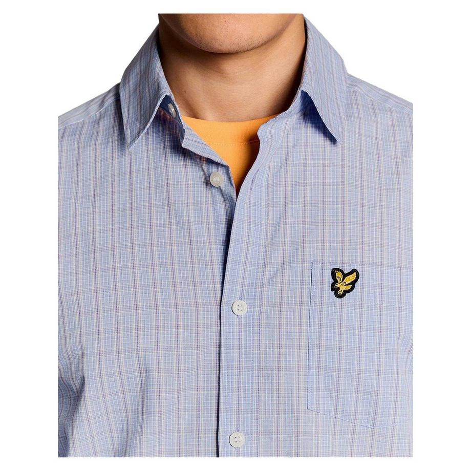 LYLE & SCOTT  Chemise Manches Longues Motiftyle À Petits Carreaux 