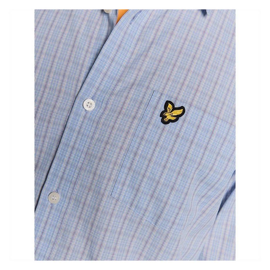 LYLE & SCOTT  Chemise Manches Longues Motiftyle À Petits Carreaux 