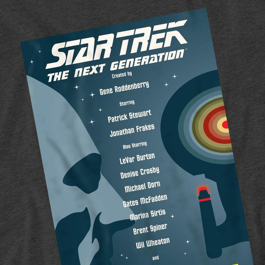 Star Trek Star Trek The Next Generation Stagione 1 Episodio 1 T-Shirt  