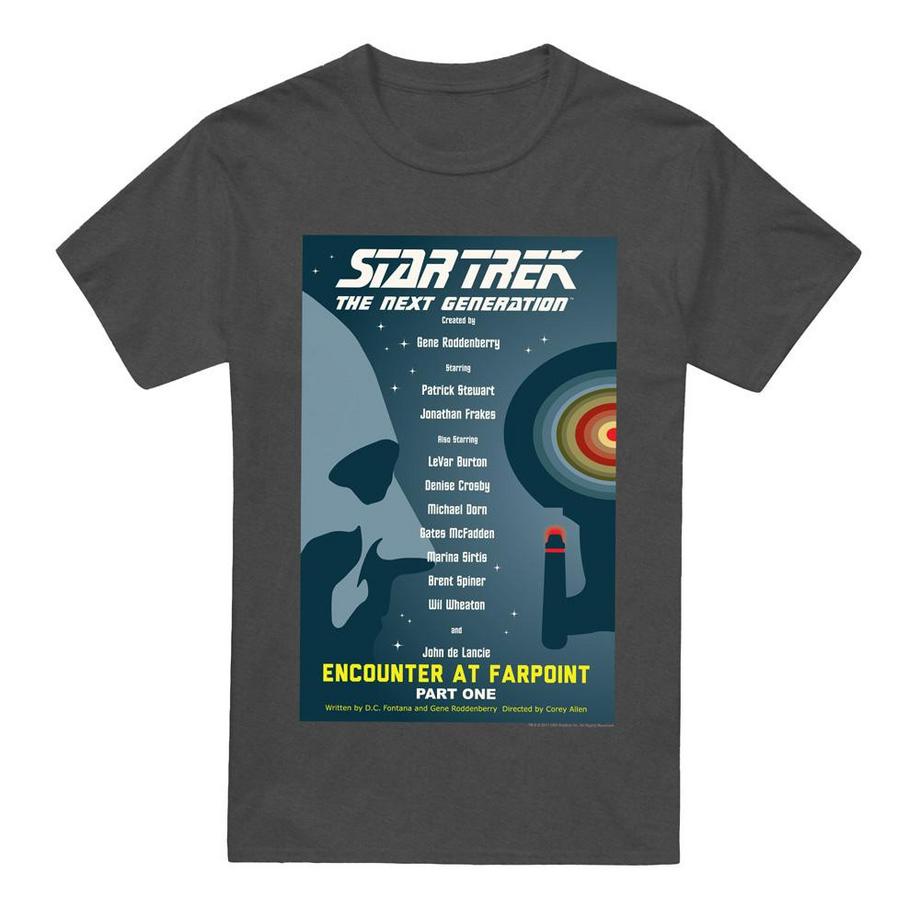 Star Trek Star Trek The Next Generation Stagione 1 Episodio 1 T-Shirt  