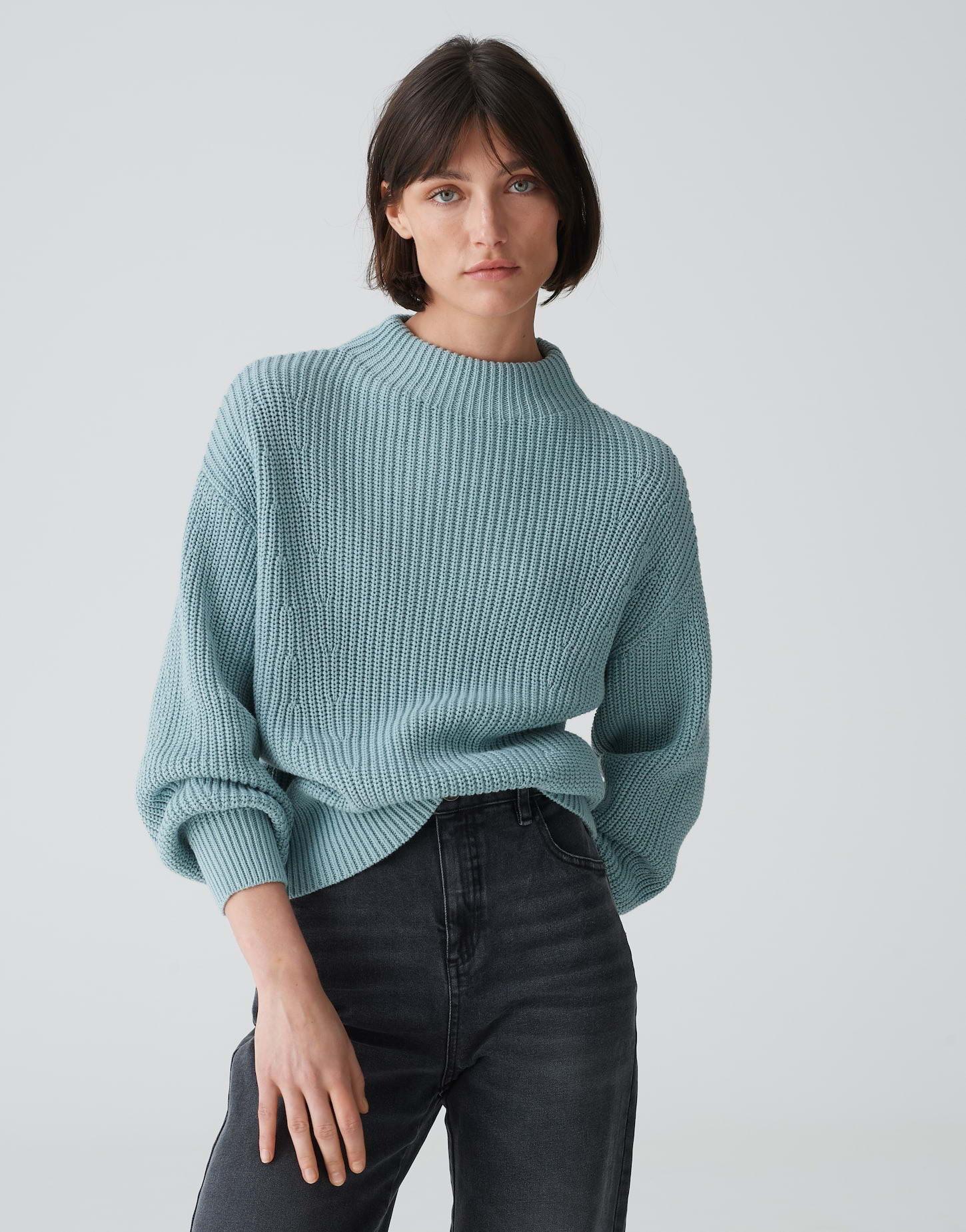 OPUS  Strickpullover Pufamo O-Form 