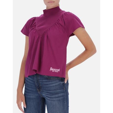 BOXEUR DES RUES  Col roulé double tissu 