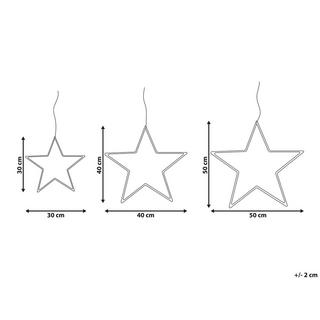 Beliani Decorazione da parete en Ferro Classico KUNNARI  