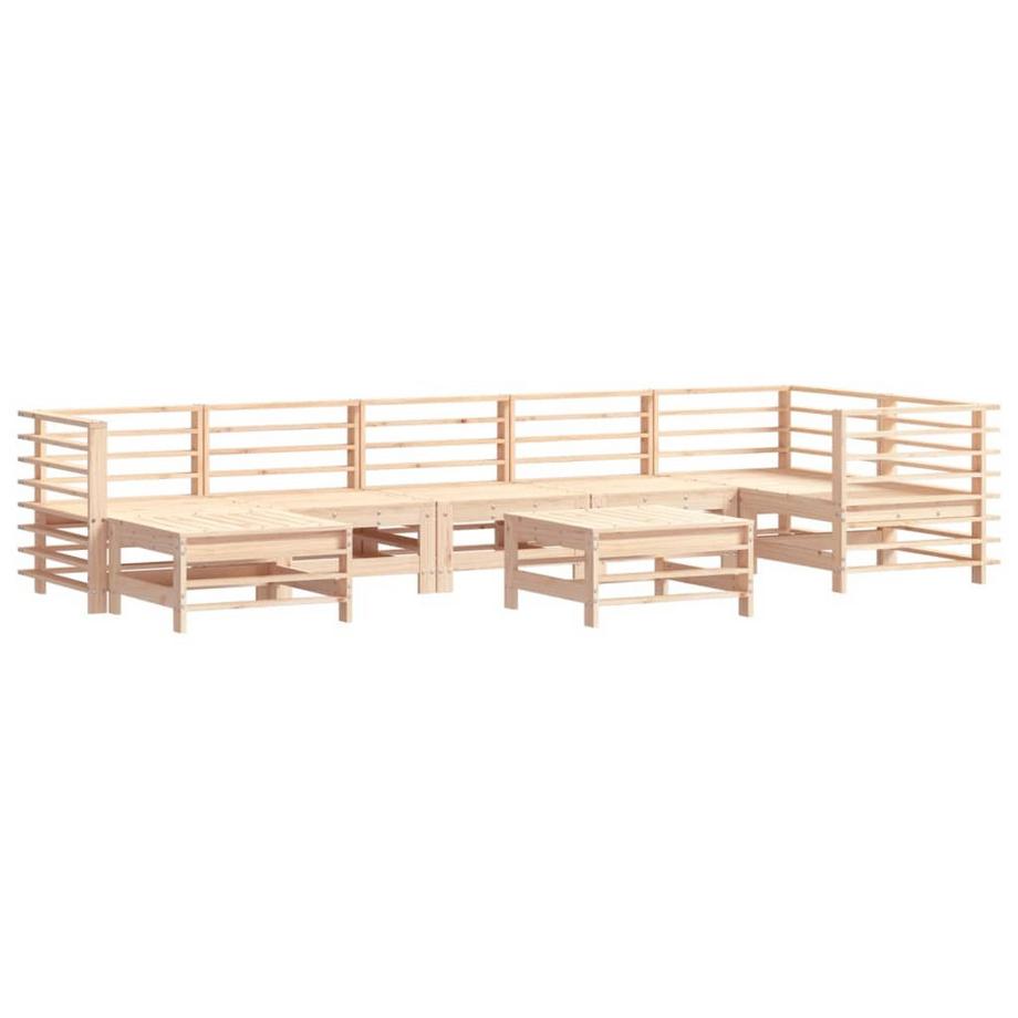 VidaXL Garten lounge set holz  
