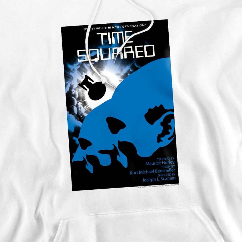 Star Trek The Next Generation Season 2 Episode 13 Felpa con Cappuccio  