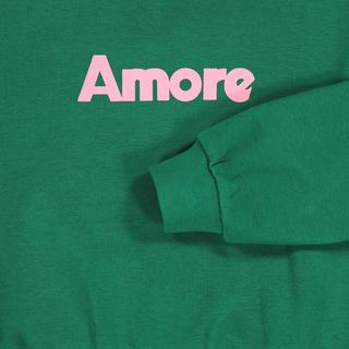 La Redoute Collections  Rundhals-Sweatshirt mit Schriftzug Amore 