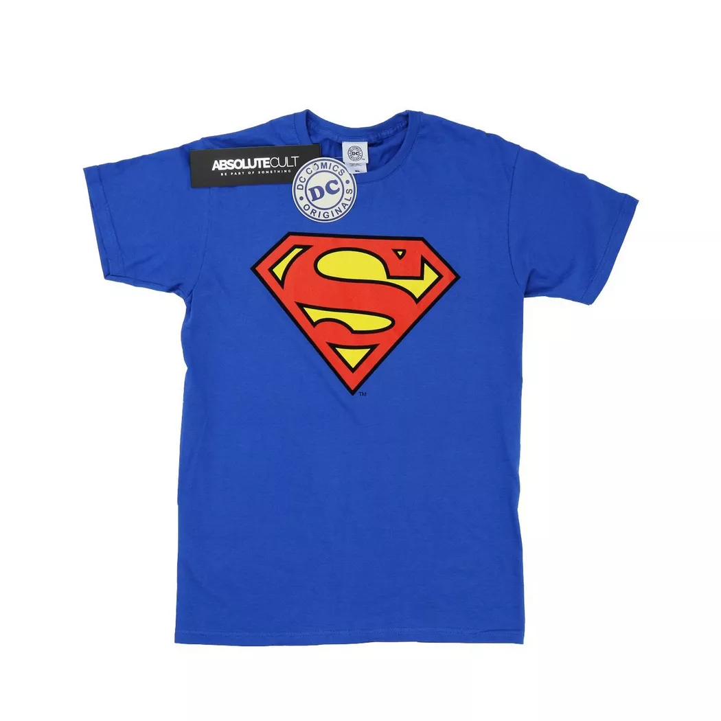 DC COMICS - T-Shirt, für Herren, Königsblau, Größe S