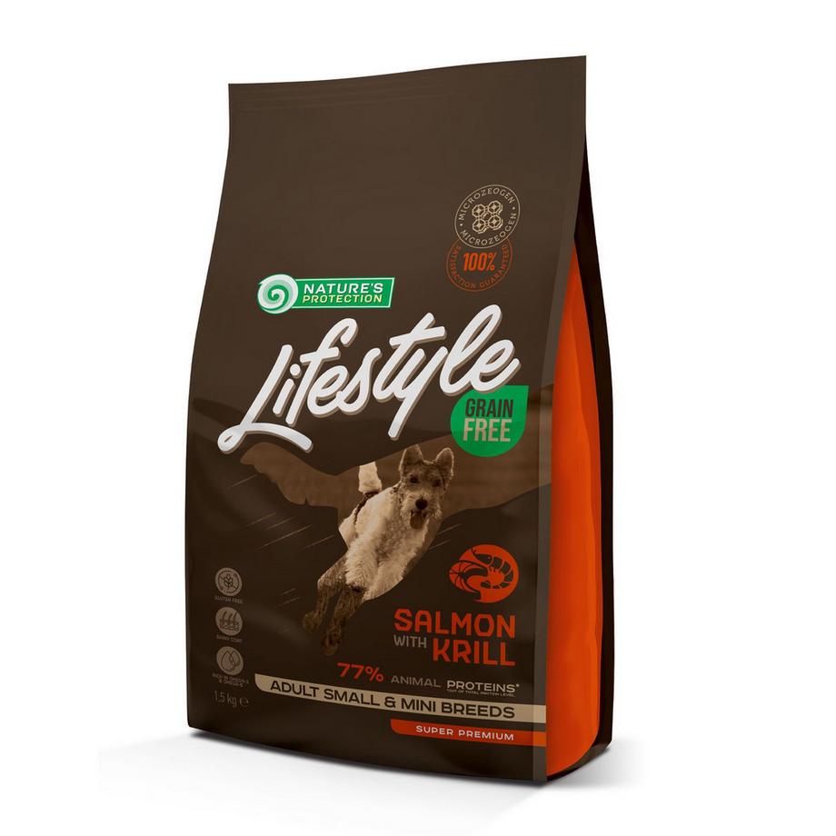 Grain Free Adult, Small & Mini mit Lachs und Krillgarnele