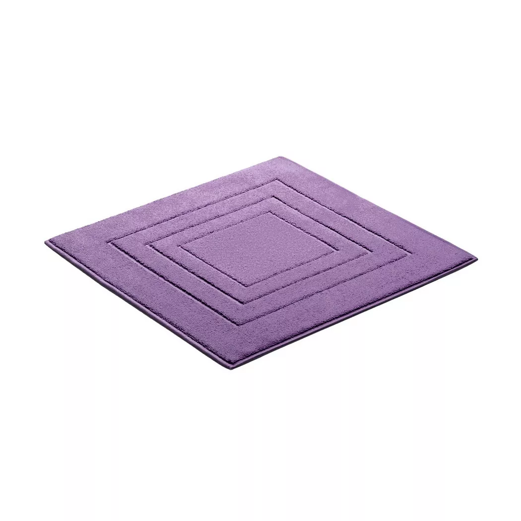 VOSSEN - Feeling Badematte, 60X60CM, Brombeere