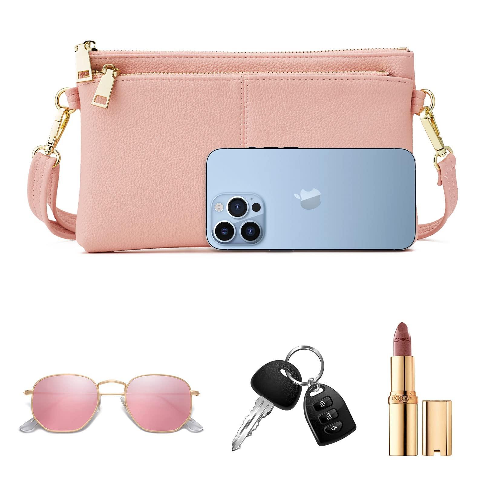 Only-bags.store Borsa Piccola Tracolla Tripla Cerniera  