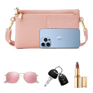 Only-bags.store Borsa Piccola Tracolla Tripla Cerniera  