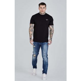 Sik Silk Jeans Distressed Slim Fit  