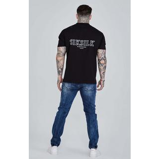 Sik Silk Jeans Distressed Slim Fit  