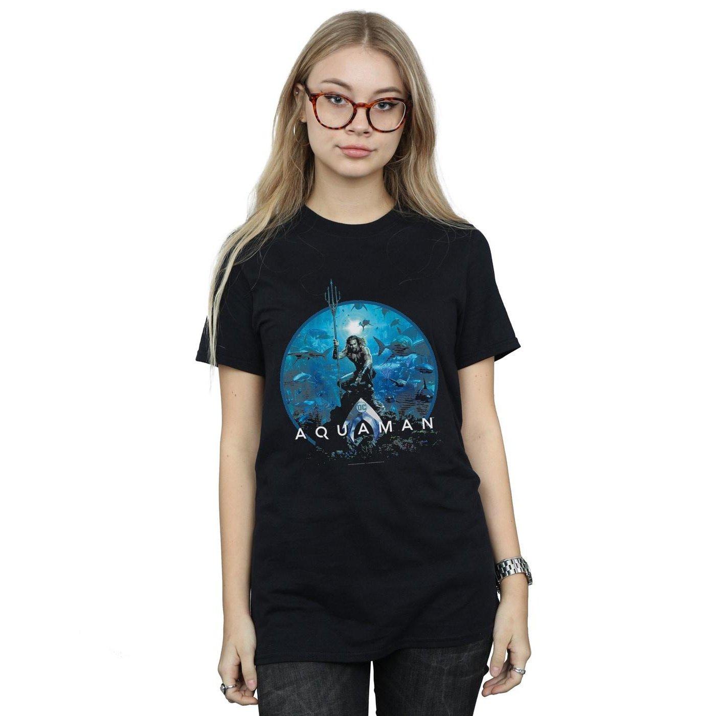 DC COMICS Aquaman T-Shirt Imprimé  