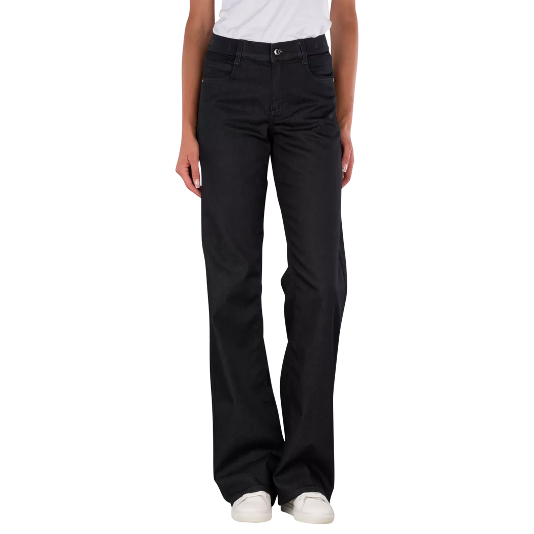 Angels - Liz Jeans Wide Leg Yoga Denim, für Damen, Nachtblau, Größe W33/L32