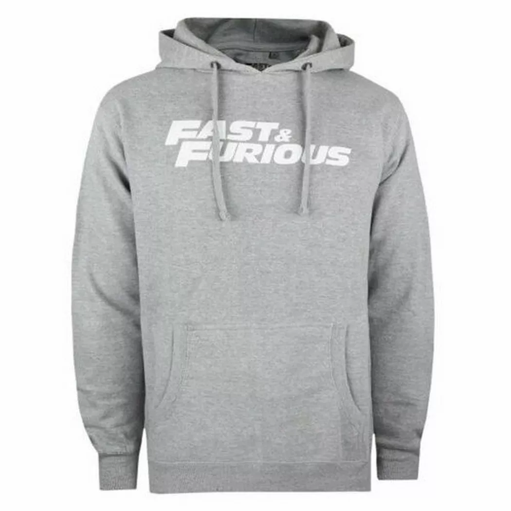 Fast & Furious - Kapuzenpullover, für Herren, Grau, Größe S