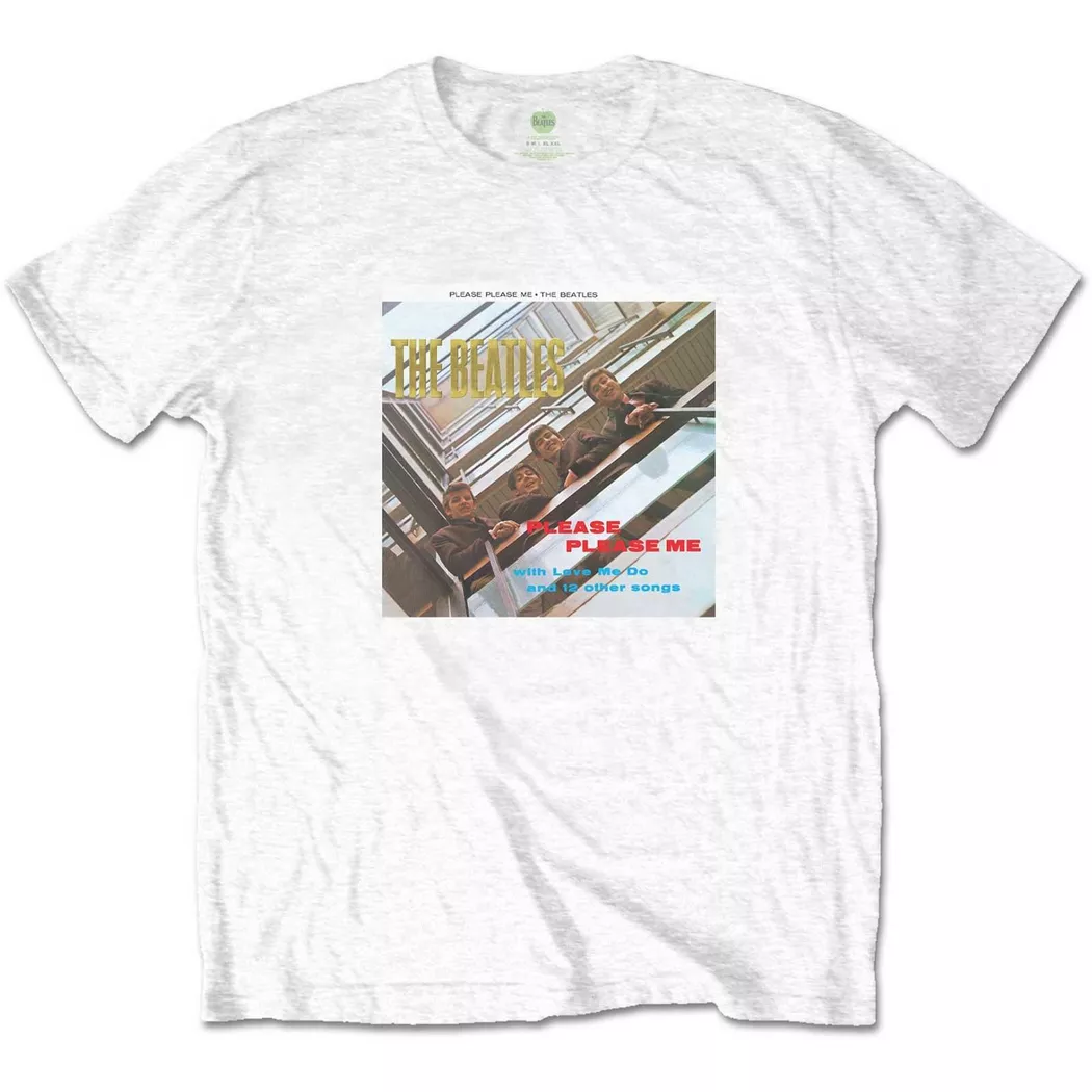 The Beatles - Please Please Me TShirt, für Damen, Weiss, Größe L