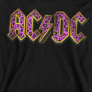AC/DC ACDC Sweatshirt à Logo Imprimé Léopard  