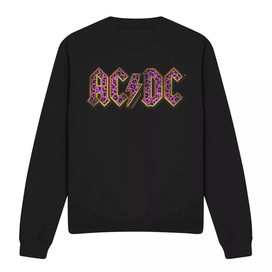 AC/DC - Acdc SweaT-Shirt, für Damen, Schwarz, Größe XXL