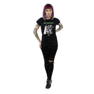 Beetlejuice T-Shirt Stampata Maniche Corte  