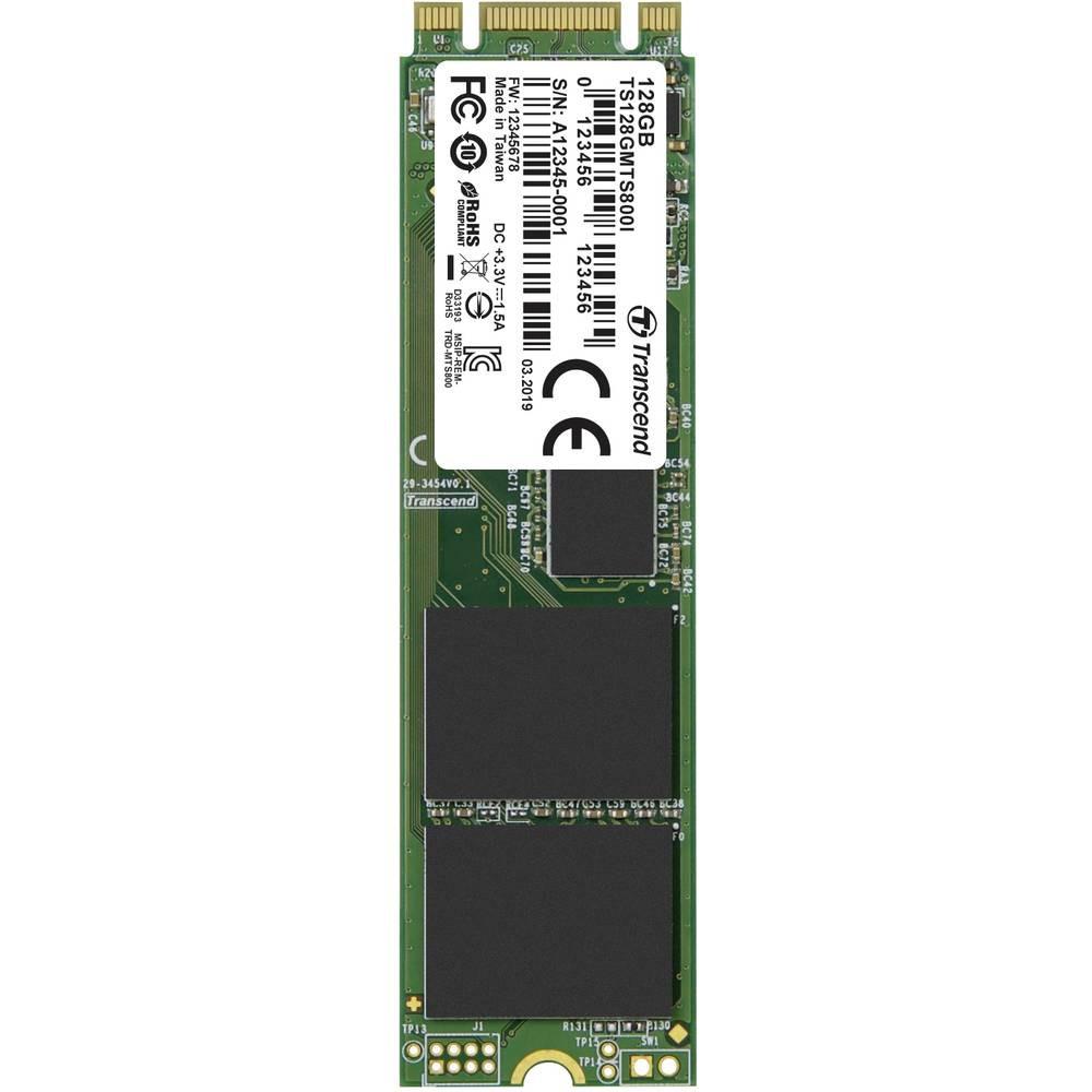 Transcend  MTS800I 128 GB Interne M.2 SATA SSD 2280 SATA 6 Gb/s Industrial 