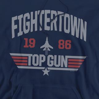 Top Gun Fightertown Felpa con Cappuccio Stampata  