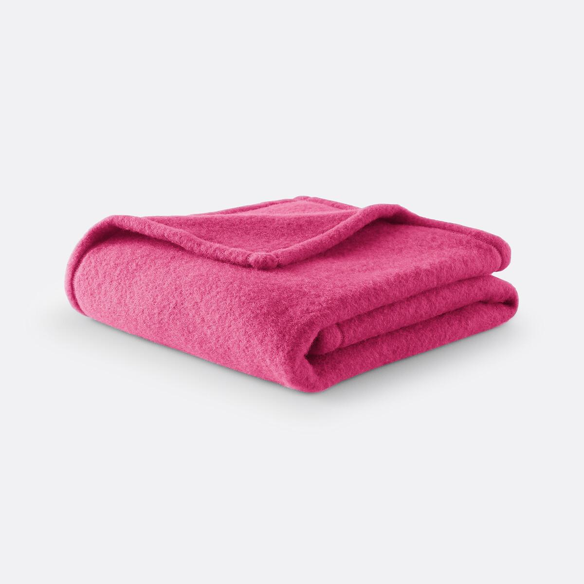 La Redoute Intérieurs Couverture en laine vierge Woolmark 350 gr/m²  