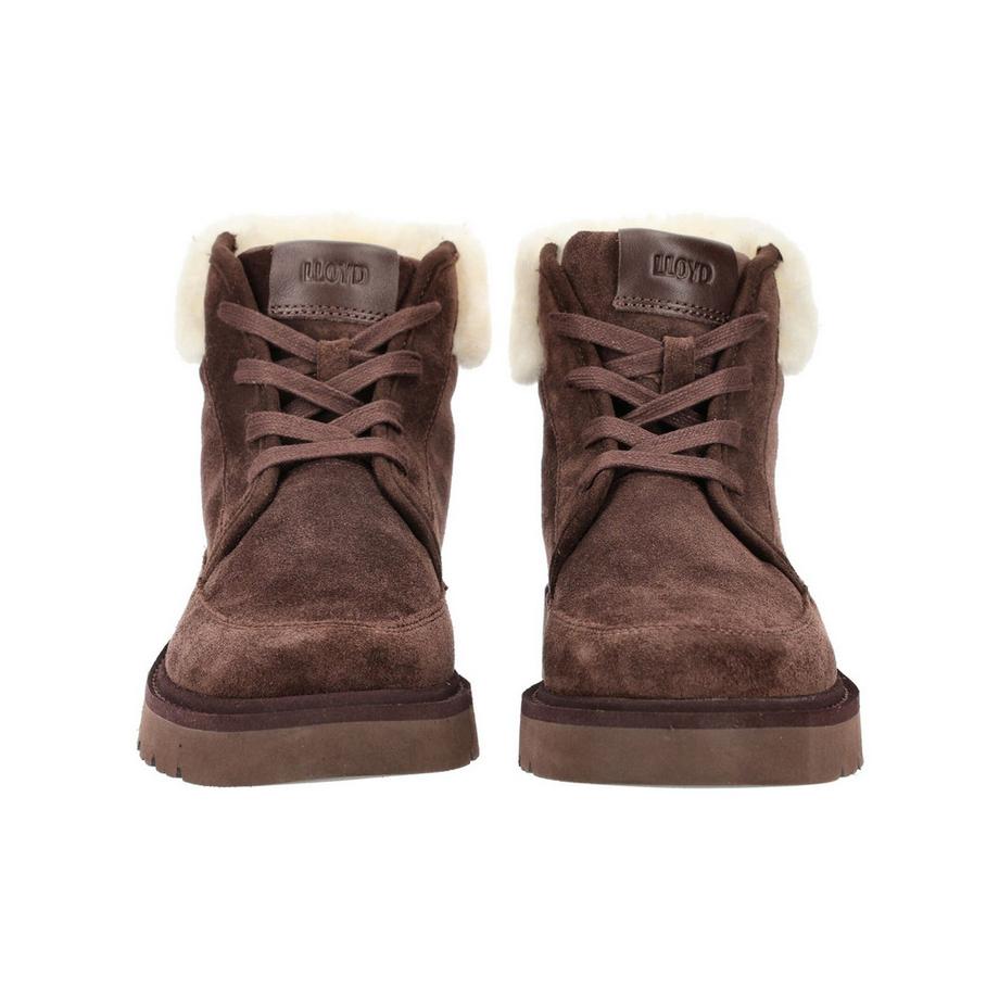 Lloyd Schnürstiefelette mit weichem Veloursleder  