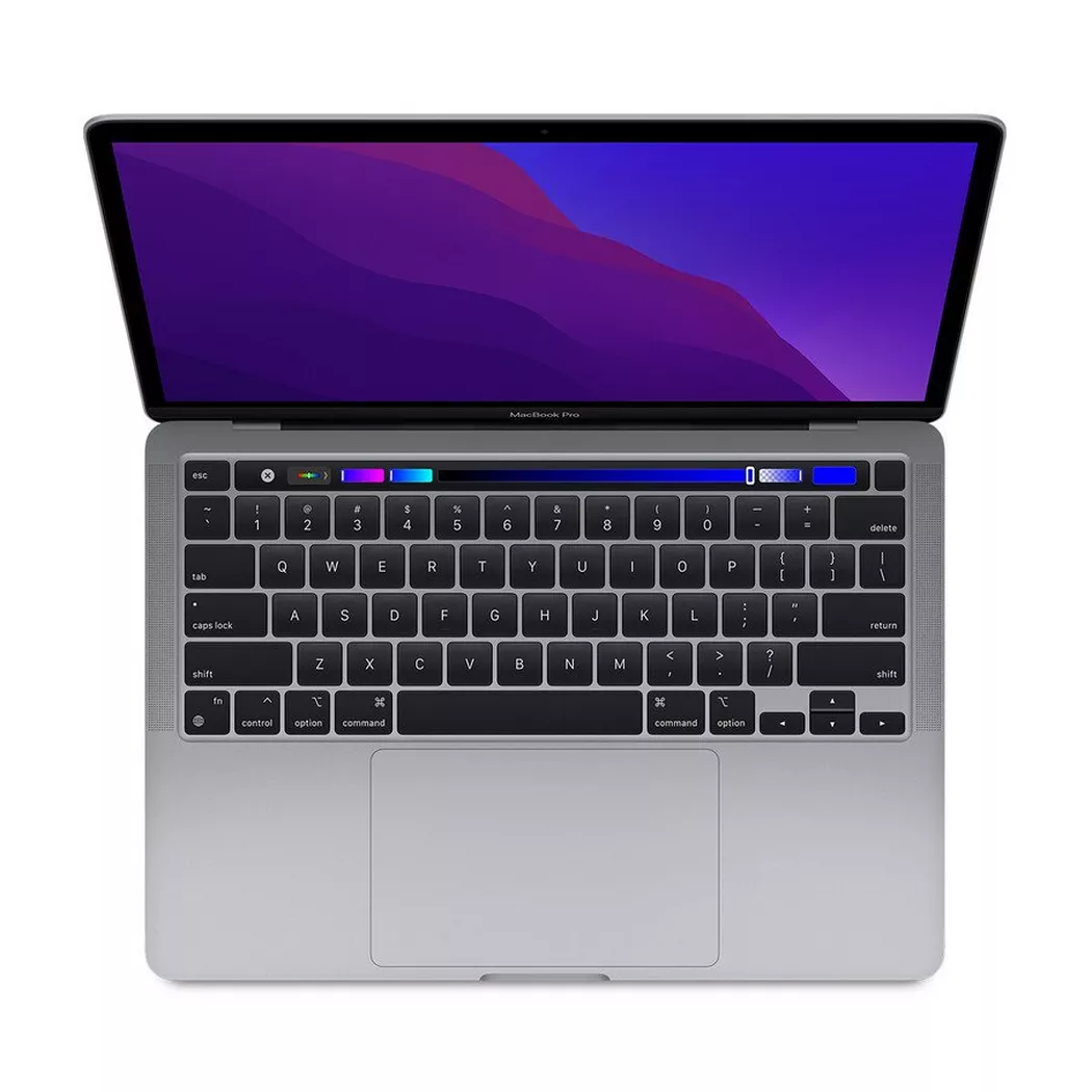 Apple - "Refurbished MacBook Pro Touch Bar 13"" 2020  M1 3,2 Ghz 8 Gb 512 Gb SSD Spacegrau - Wie neu", 13