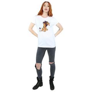 The Lion King T-Shirt Classica Stampa Grafica Scar  