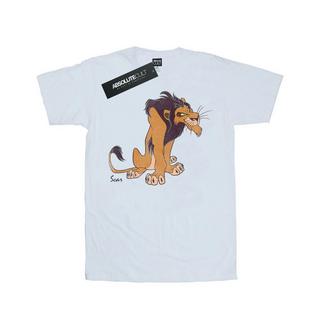 The Lion King T-Shirt Classica Stampa Grafica Scar  